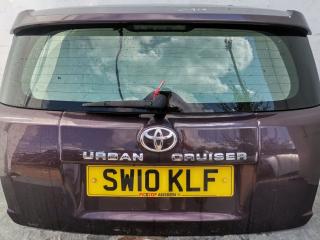 крышка багажника (дверь 3-5) Toyota Urban Cruiser 1 поколение 2010, 1.4 л., 1ND-TV, дизель, 6МКПП, внедорожник 5 дв.