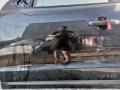 дверь передняя левая Hyundai Santa Fe 2 поколение (CM) 2006, 2.2 л., дизель, 5МКПП, внедорожник 5 дв. - фото №3