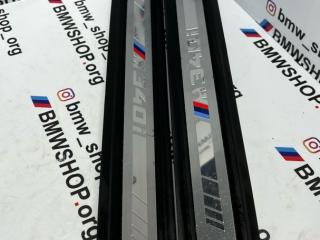 накладка на порог внутренняя BMW 3 серия G20 (2018 - 2025), 3.0 л., B58B30, бензин, АКПП, седан, полный привод, правый руль, 51477407377, 51478079724