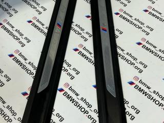 комплект накладок на пороги (внутренние) BMW 4 серия F32/F33 [рестайлинг] F32 2017, 2.0 л., B47 D20 A, дизель, АКПП, серый, купе, задний привод, 7395029