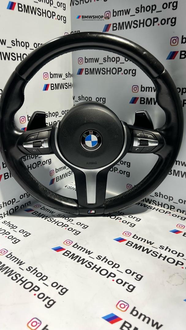 руль BMW X1 F48 2019, 2.0 л., B48 A20 A, бензин, АКПП, хетчбэк 5 дв., передний привод, правый руль, 32307851518 - фото №1