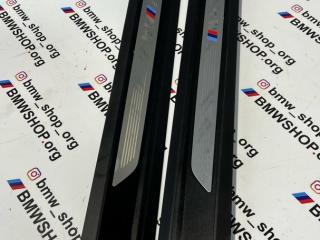 комплект накладок на пороги (внутренние) BMW M4 F82/F83 F82 2016, 3.0 л., S55 B30 A, бензин, робот, купе, правый руль, 51478063797, 51478063798