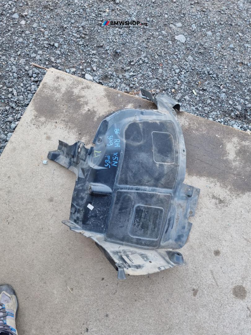 защита арок задняя правая (подкрылок) BMW X5 M F85 2016, 4.4 л., S63 B44 B, бензин, полный привод, правый руль, 51717291198 - фото №1