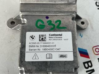 блок AirBag BMW 6 серия G32 2019, 3.0 л., B57 D30 A, дизель, АКПП, задний привод, правый руль, 65776994531