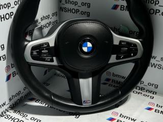 руль BMW 5 серия G30/G31 G30 2019, 2.0 л., гибрид, АКПП, blue-stone metallic, седан, задний привод, правый руль, 32308008179