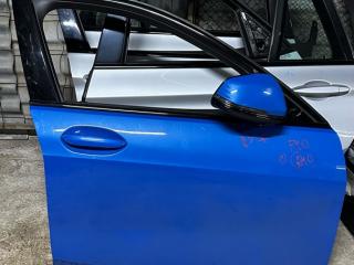 дверь передняя правая BMW 1 серия F40 2021, 1.5 л., B38 A15 A, бензин, АКПП, misano-blau metallic (0c1d), хетчбэк 5 дв., передний привод, правый руль, 41518737060