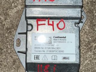 блок AirBag BMW 1 серия F40 2021, 1.5 л., B38 A15 A, бензин, АКПП, misano-blau metallic (0c1d), хетчбэк 5 дв., передний привод, правый руль, 65775A19AC3