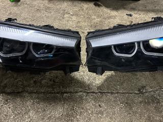 фара BMW 5 серия G30/G31 G30 2019, 2.0 л., B47 D20 B, дизель, АКПП, blue-stone metallic (0c2y), седан, задний привод, правый руль, 7439186, 7439185