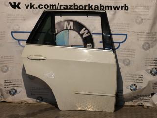 дверь задняя правая BMW X5 E70 [рестайлинг] 2011, 3.0 л., дизель, АКПП, белый, внедорожник 5 дв., 41527261482