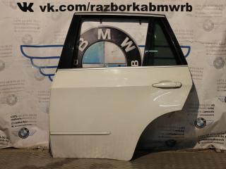 дверь задняя левая BMW X5 E70 [рестайлинг] 2011, 3.0 л., дизель, АКПП, белый, внедорожник 5 дв., 41527261481