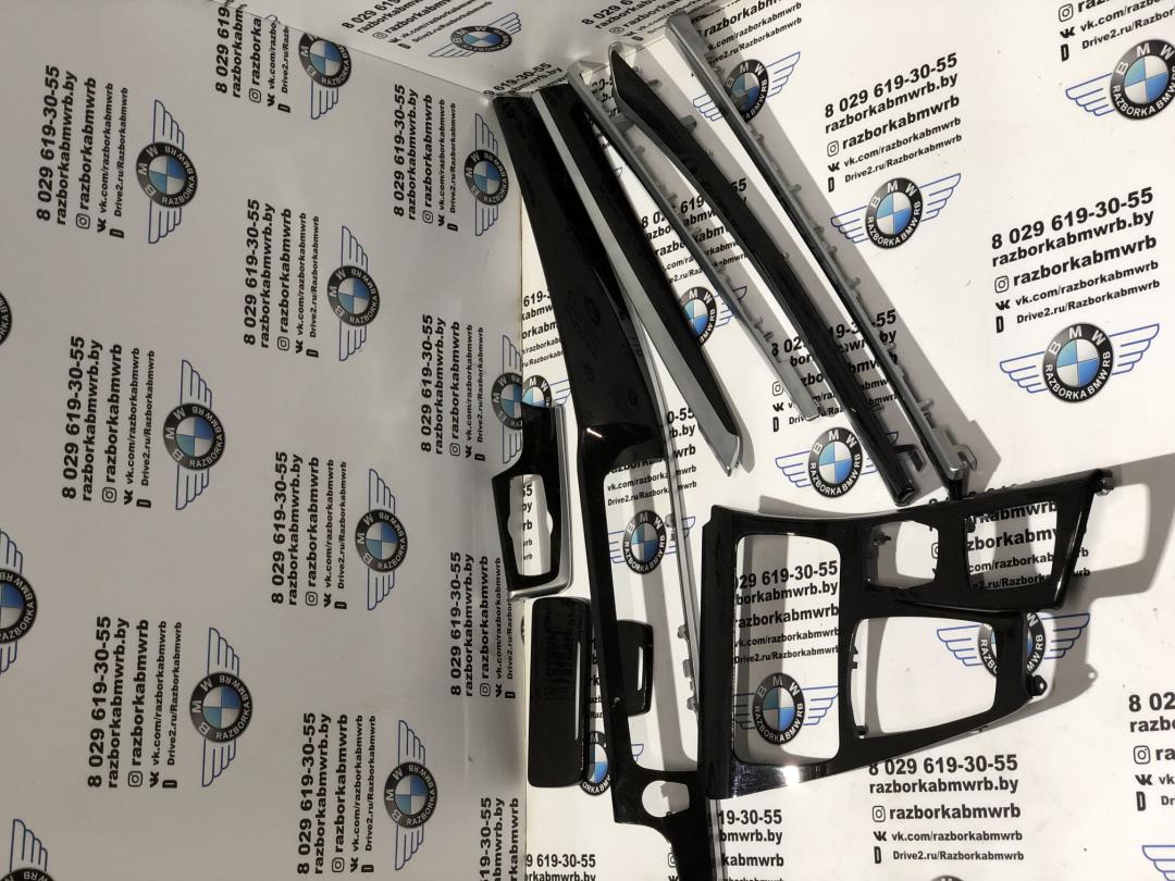 комплект декоративных накладок (дерева) салона BMW 5 серия F07/F10/F11 2011, 3.0 л., N57 D30 A, дизель, АКПП, седан - фото №1