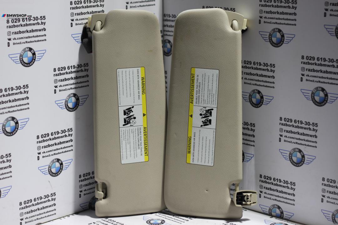 козырек солнцезащитный BMW 5 серия F07/F10/F11 2010, 3.0 л., бензин, АКПП, синий, седан - фото №1