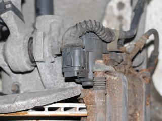 суппорт задний левый BMW 5 серия F07/F10/F11 2010, 3.0 л., бензин, АКПП, синий, седан, 34216793047