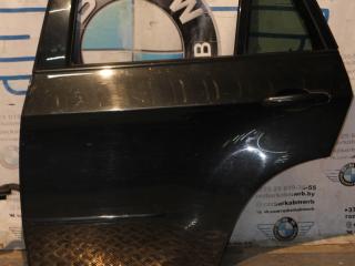 дверь задняя левая BMW X5 E70 [рестайлинг] 2012, 3.0 л., дизель, АКПП, черный, внедорожник 5 дв., правый руль, 41527261481