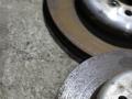 диски тормозные (комплект) BMW 5 серия F07/F10/F11 2012, 3.0 л., бензин, АКПП, черный, седан, 34216775287 - фото №2