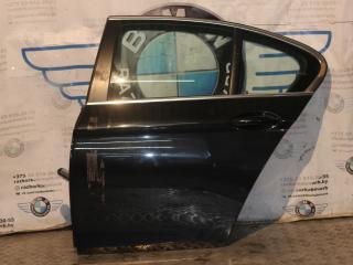 дверь задняя левая BMW 5 серия F07/F10/F11 2011, 2.0 л., дизель, МКПП, черный 475, седан, правый руль, 41007206113