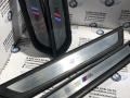 комплект накладок на пороги (внутренние) BMW 7 серия F01/F02 [рестайлинг] 2013, 3.0 л., дизель, АКПП, black sapphire metallic (475), седан, правый руль - фото №2