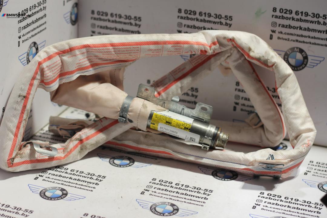 подушка безопасности боковая (шторка) BMW 2 серия Active Tourer F45 2014, 2.0 л., дизель, АКПП, flamenco-rot brillanteffek с06, универсал, правый руль, 72127301296 - фото №1