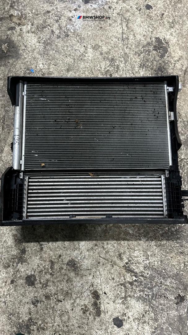 кассета радиаторов BMW X5 G05 2020, 3.0 л., B57 D30 A, дизель, АКПП, а300, внедорожник 5 дв., полный привод, 17118472274 - фото №1