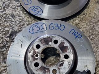 диски тормозные (комплект) BMW 5 серия G30/G31 G30 2019, 2.0 л., B47 D20 B, дизель, АКПП, blue-stone metallic (0c2y), седан, задний привод, правый руль, 34116860907