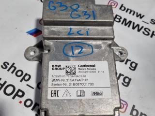 блок AirBag BMW 5 серия G30/G31 [рестайлинг] G31 2021, 2.0 л., B47 D20 B, дизель, АКПП, 475 black-sapphire metallic, универсал, задний привод, правый руль, 65775A19AC1