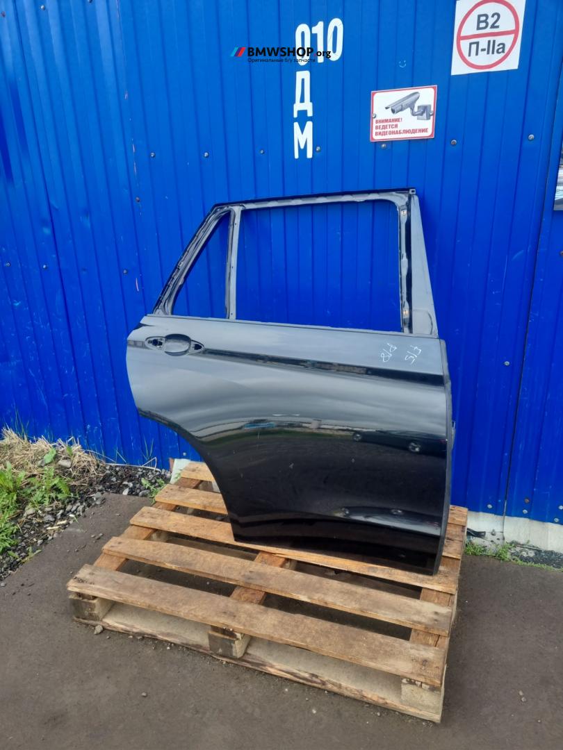 дверь задняя правая BMW X5 F15 2014, 3.0 л., дизель, АКПП, черный 475, внедорожник 5 дв., правый руль, 41517386740 - фото №1
