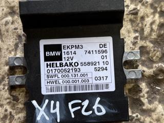 реле бензонасоса BMW X4 F26 2017, 3.0 л., N57 D30 A, дизель, АКПП, 416 carbon schwarz, внедорожник 5 дв., полный привод, правый руль, 16147411596