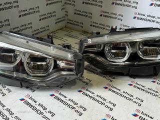 фара BMW M3 F80 2016, 3.0 л., S55 B30 A, бензин, робот, mineral-grau metallic (b39), седан, задний привод, правый руль, 7424103, 7424104
