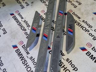 комплект накладок на пороги (внутренние) BMW X6 F16 2018, 5.0 л., дизель, АКПП, 416 carbon schwarz, полный привод, правый руль, 7370423, 7341049