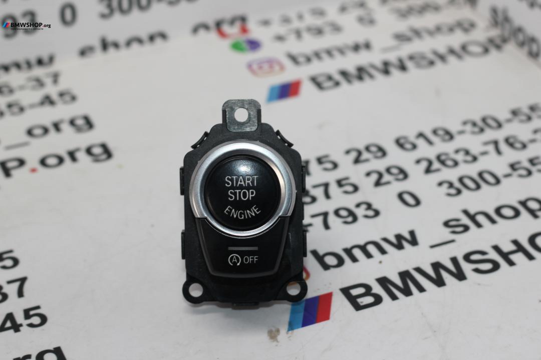 кнопка запуска двигателя BMW 5 серия F07/F10/F11 2011, 2.0 л., N47 D20 C, дизель, АКПП, a89, универсал, задний привод, правый руль, 9263437 - фото №1