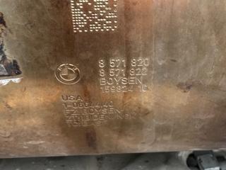 фильтр сажевый BMW X6 F16 2018, 3.0 л., N57S D30 B, дизель, АКПП, a96 mineral-weiss metallic, внедорожник 5 дв., полный привод, правый руль, 8571820, 8571822