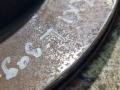 диски тормозные задние BMW 5 серия F07/F10/F11 2012, 2.0 л., бензин, АКПП, белый а300, седан, 6775287 - фото №3