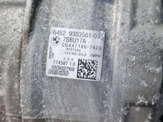 компрессор кондиционера BMW X6 F16 2016, 4.0 л., дизель, АКПП, полный привод, правый руль, 64529303561