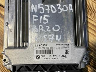 блок управления двигателем BMW X5 F15 2018, 3.0 л., N57 D30 A, дизель, АКПП, a96, полный привод, правый руль, 8473189, 0281034958