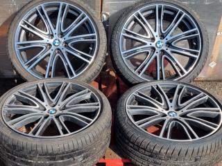 диск литой BMW 5 серия G30/G31 G31 2018, 2.0 л., B48 B20 B, бензин, АКПП, a90 (sophistograu), универсал, задний привод, правый руль, 36118053502, 36118053501