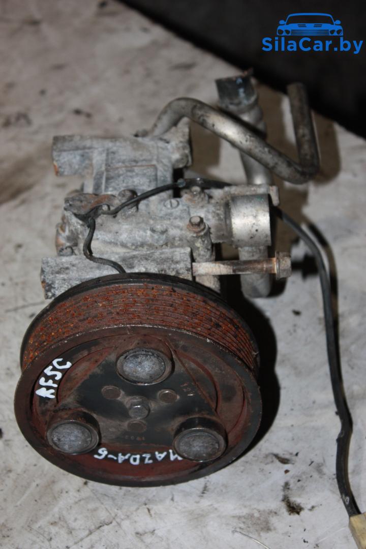 компрессор кондиционера Mazda 6 GG 2002, 2.0 л., дизель, H12A1AE4DC - фото №1