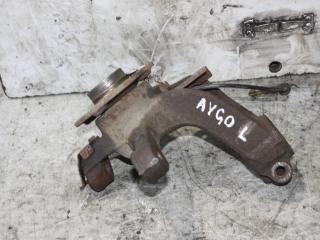 кулак поворотный левый Toyota Aygo 1 поколение [рестайлинг] 2008, 1.0 л., бензин, робот