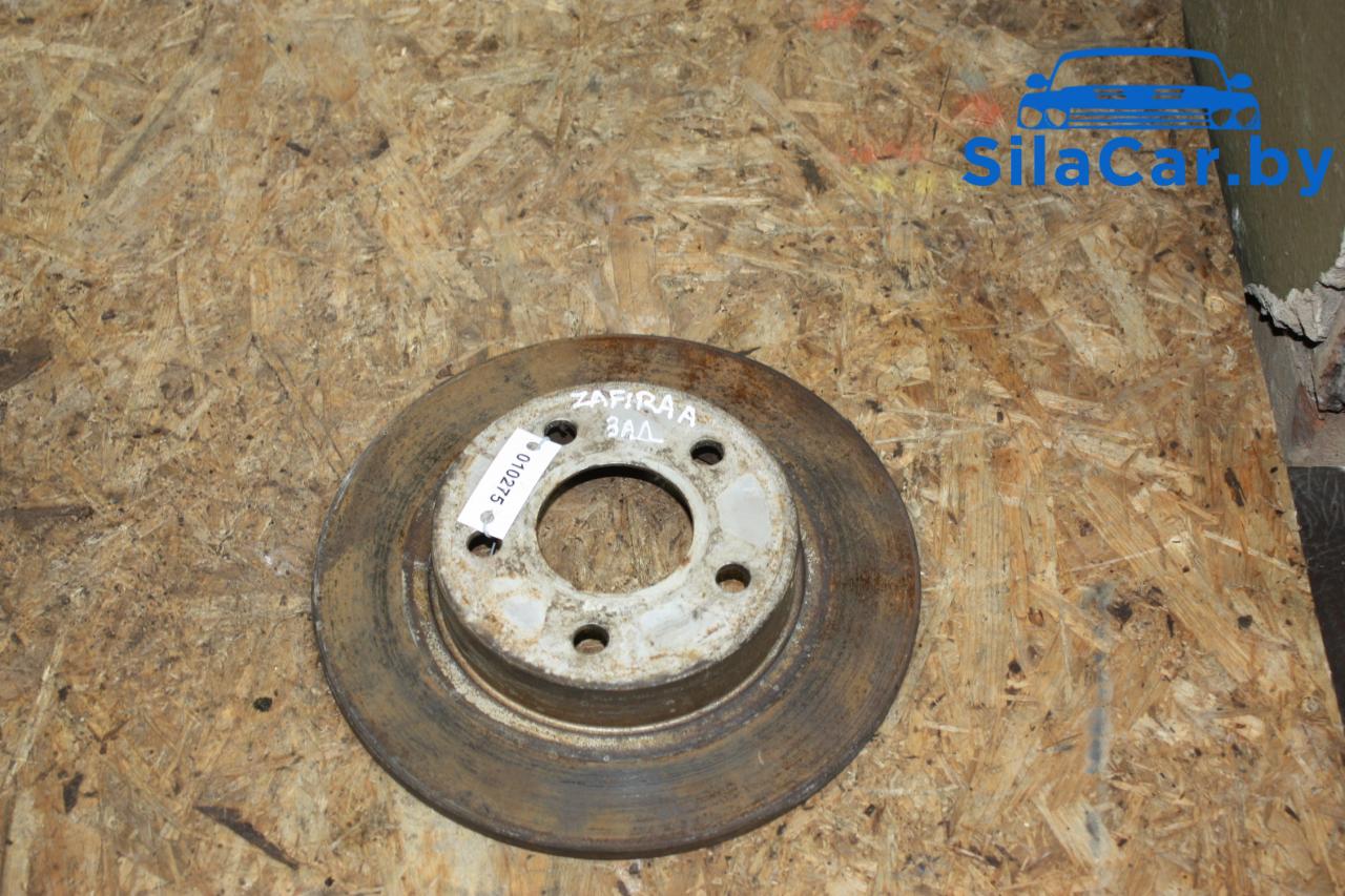 диск тормозной задний Opel Zafira 1 поколение (A) (1999 - 2003), 2.0 л., дизель - фото №1