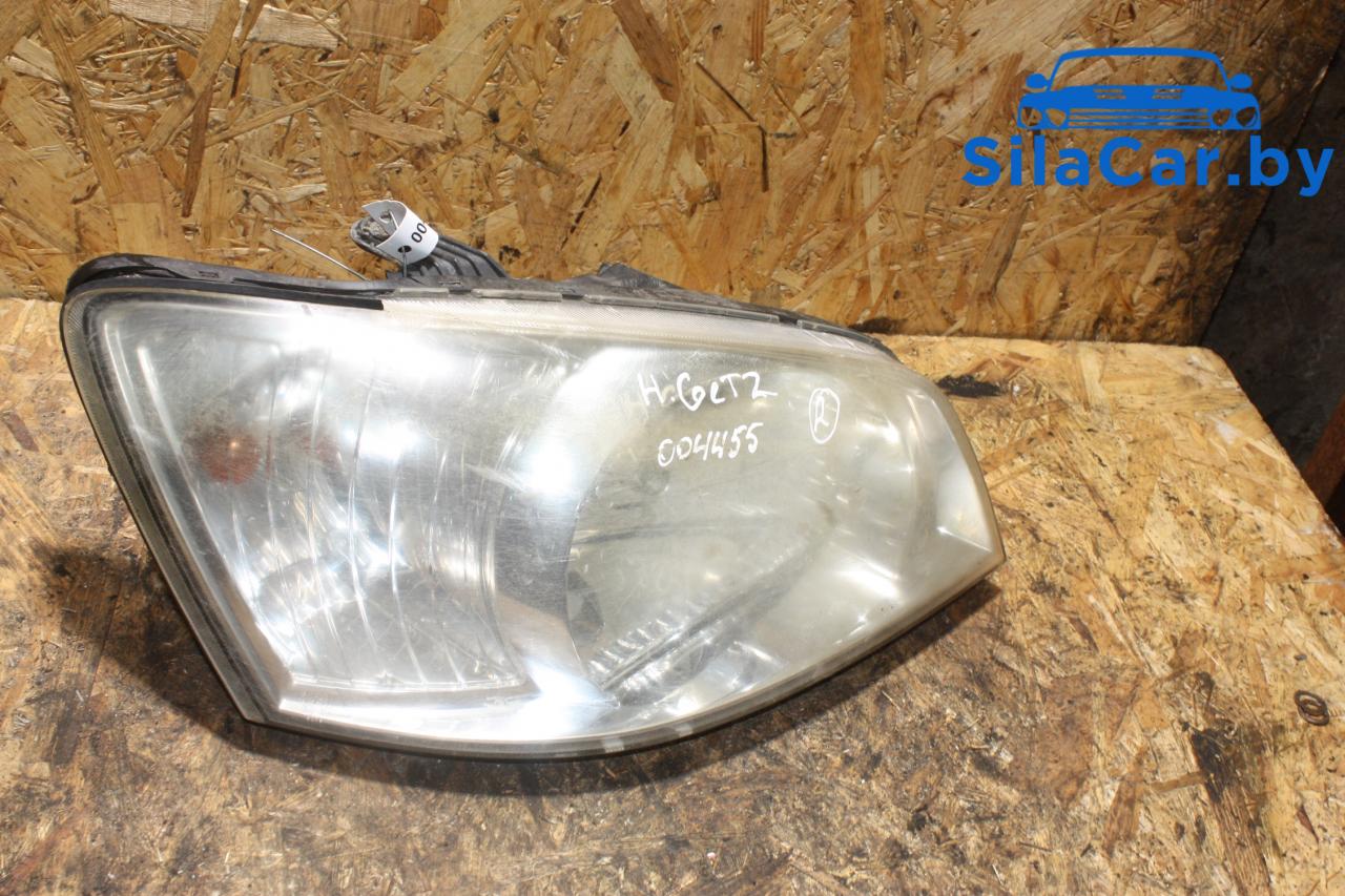фара правая Hyundai Getz 1 поколение (2002 - 2005) - фото №1