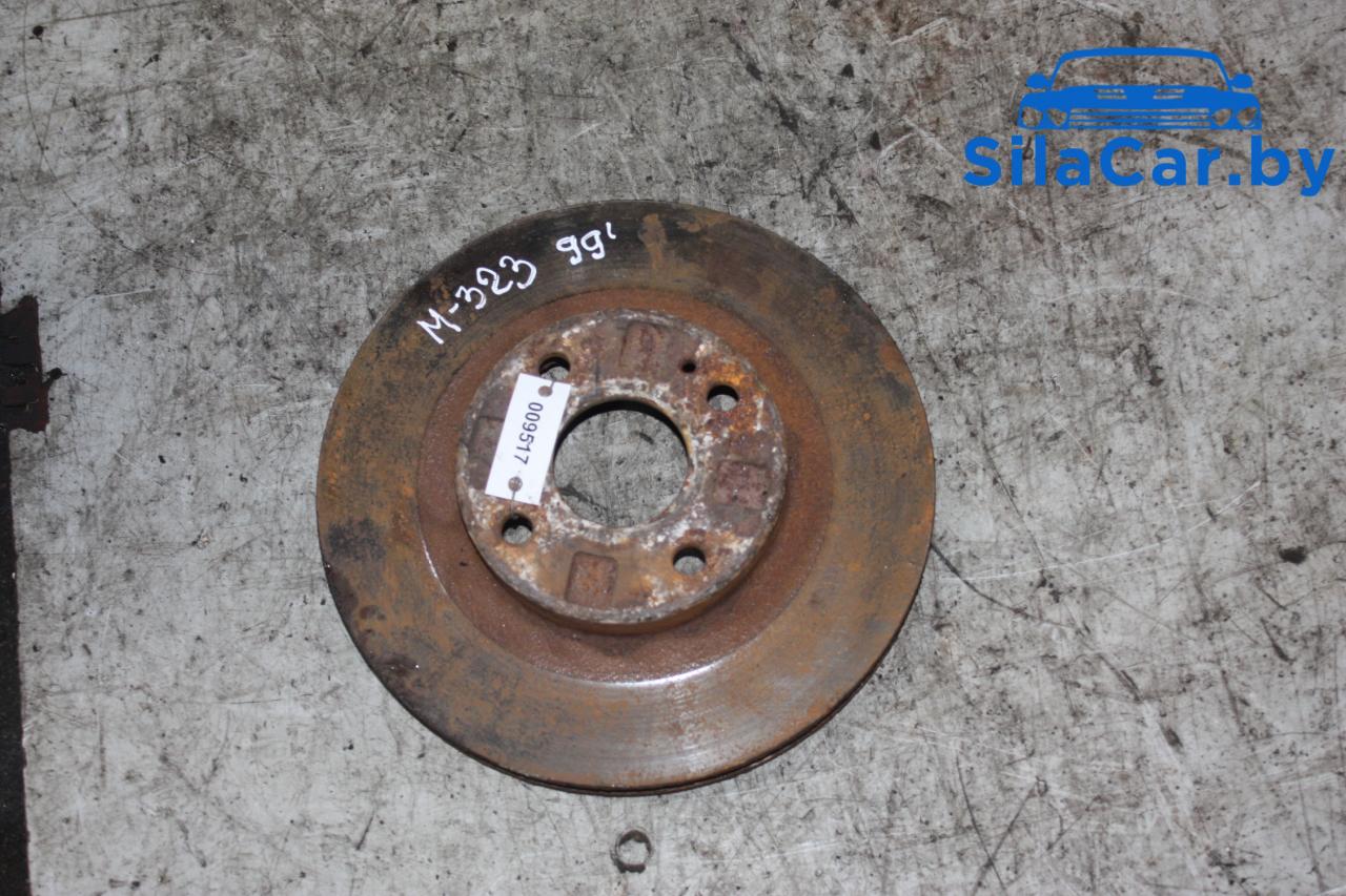 диск тормозной передний Mazda 323 6 поколение (1998 - 2001) - фото №1