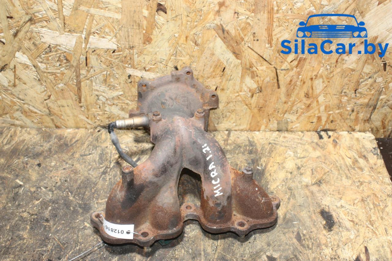 коллектор выпускной Nissan Micra 3 поколение (K12) 2007, 1.2 л., бензин - фото №1