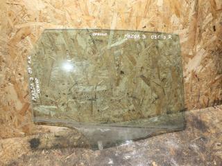 стекло двери задней правой Mazda 3 1 поколение [рестайлинг] 2006, 1.6 л., бензин