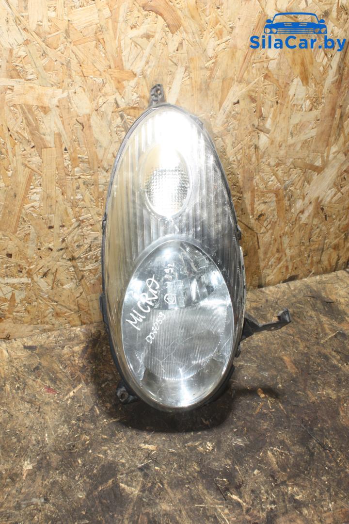 фара левая Nissan Micra 3 поколение (K12) 2005 - фото №1