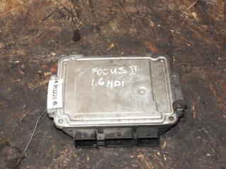 блок управления двигателем Ford Focus 2 поколение (2004 - 2008), 1.6 л., дизель, 6M5112A650NA, 9BXA