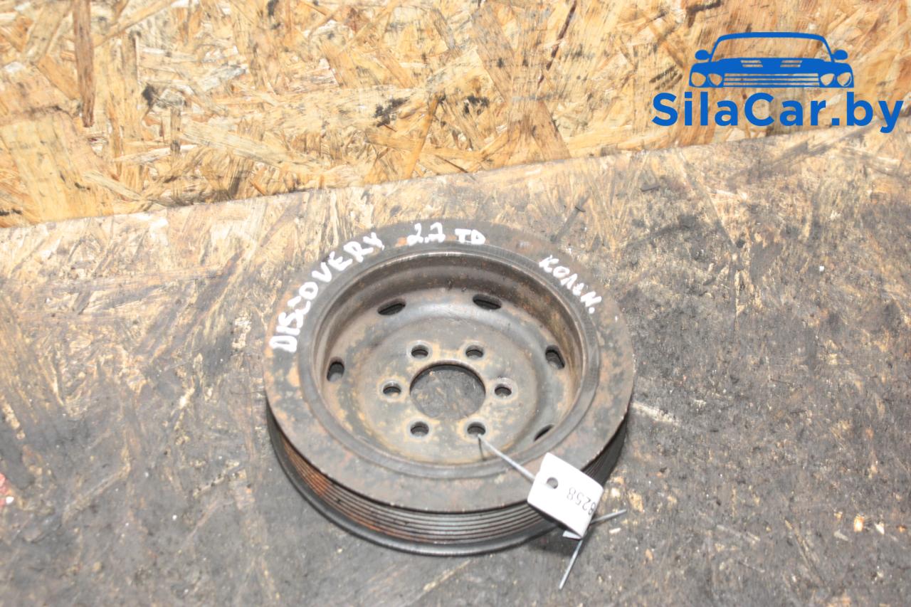 шкив коленвала Land Rover Discovery 3 поколение 2008, 2.7 л., 276DT, дизель - фото №1