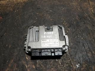 блок управления двигателем Peugeot 407 1 поколение 2004, 1.6 л., дизель, 0281012984