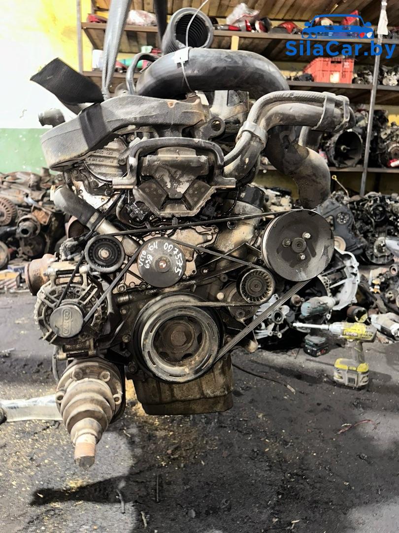двигатель Mercedes-Benz Vito W638 2002, 2.2 л., дизель, МКПП, OM611, 611 - фото №1