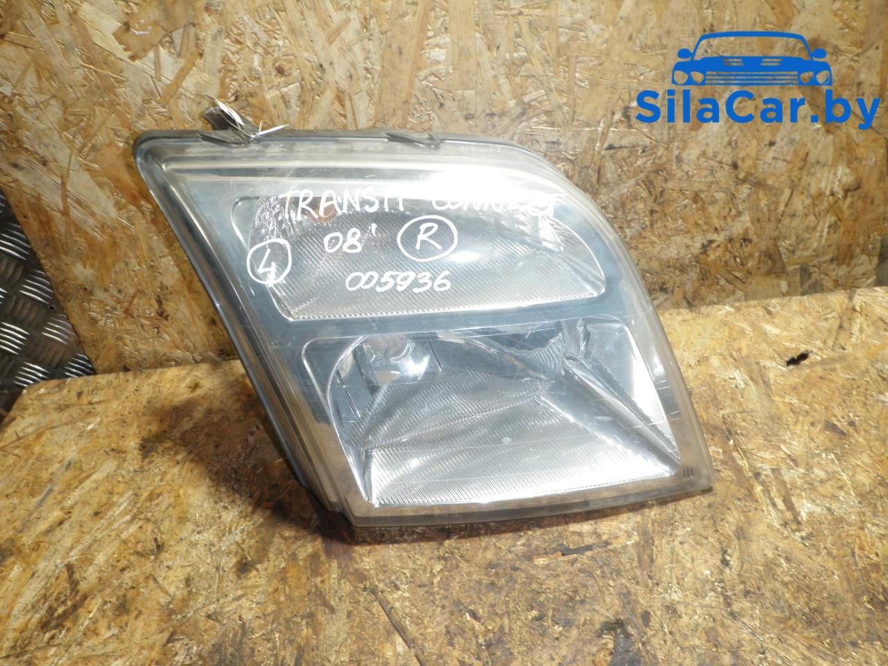 фара правая Ford Transit Connect 1 поколение 2008, 1.8 л., дизель - фото №1