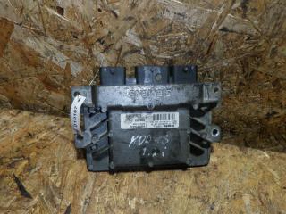 блок управления двигателем Renault Modus 1 поколение 2006, 1.2 л., бензин, МКПП, 8200414422