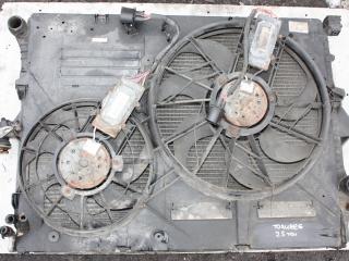 кассета радиаторов Volkswagen Touareg 1 поколение 2005, 2.5 л., дизель